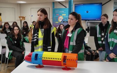 Visite de l’usine Airbus de Montoir de Bretagne avec les élèves de 4ème